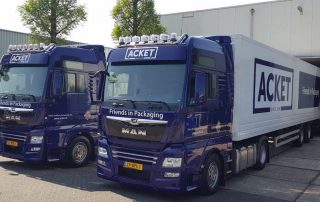 Ad Dollevoet BV - Voor Acket nieuwe transportwagen MAN aangekocht - 2020