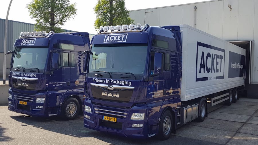 Ad Dollevoet | Vrachtwagens voor Acket
