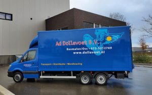 Dollevoet-vrachtwagen